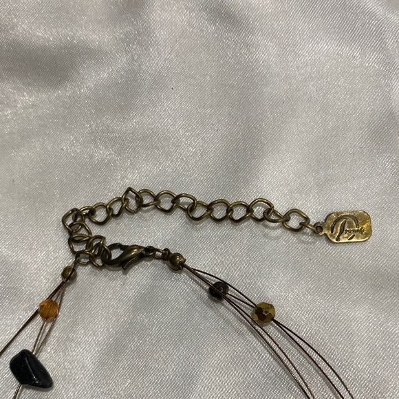 Multi-Color Beaded Necklace - Picture 2 of 3